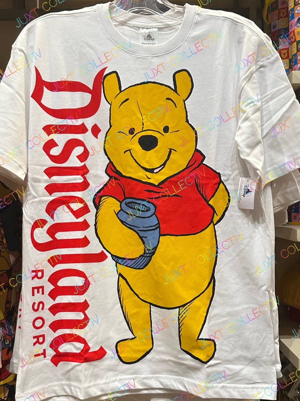 NWT Disney Parks Disneyland Resort Winnie the Pooh Front to Back Graphic Shirt